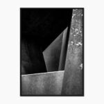 fotografie abstractă alb negru – print fine art înrămat Artwall