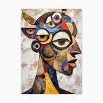 Tablou abstract modern Fragments of Memory ArtWall print artistic