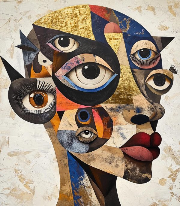 Tablou abstract modern The Other Skin ArtWall print organic