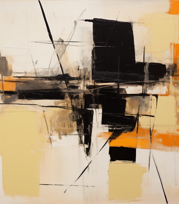 Tablou minimalist modern Radiant Balance ArtWall print geometric
