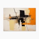 Tablou minimalist modern Radiant Balance ArtWall print geometric