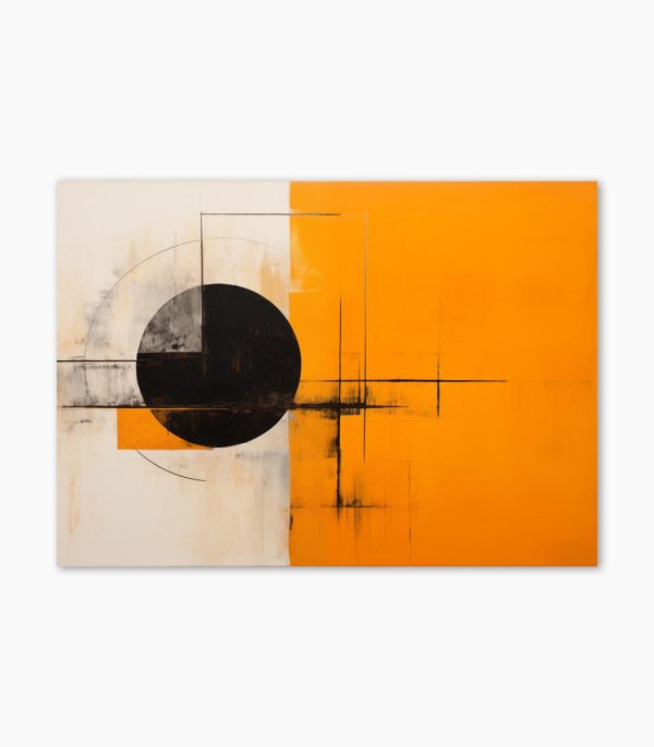 Tablou abstract geometric Sunset Divide ArtWall print modern