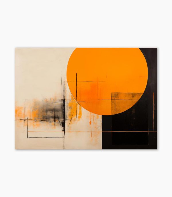 Tablou minimalist modern Traces of Light ArtWall print premium