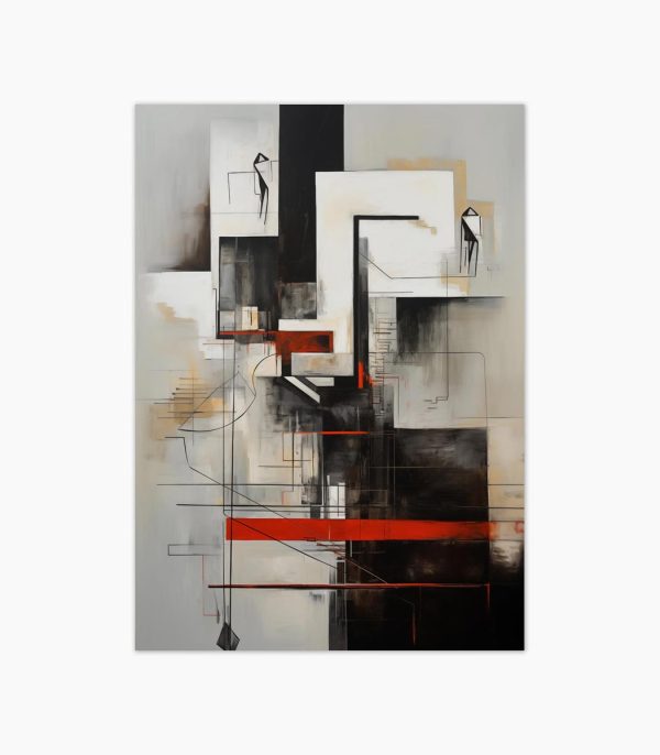 Tablou arhitectura moderna Path in Structure ArtWall