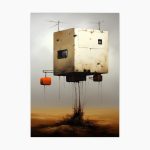 Tablou abstract modern The Last Echo ArtWall