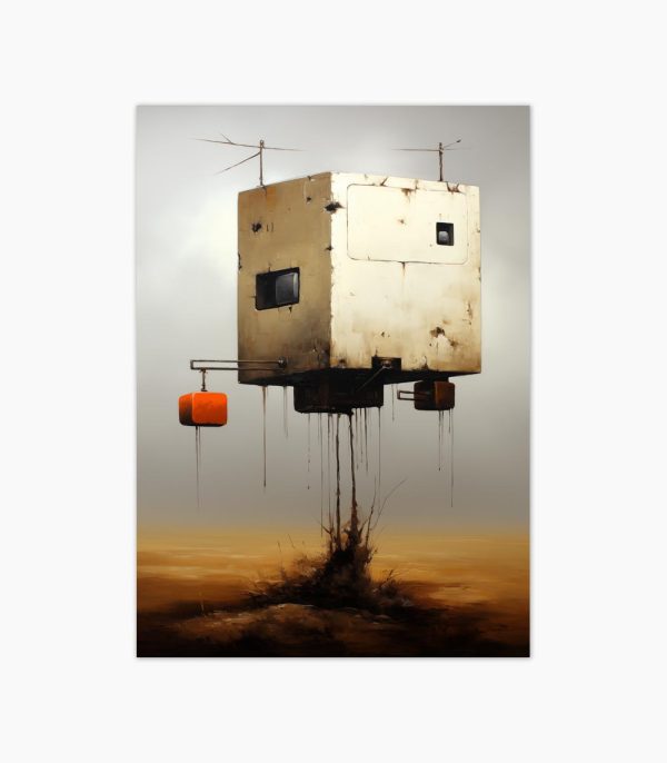 Tablou abstract modern The Last Echo ArtWall