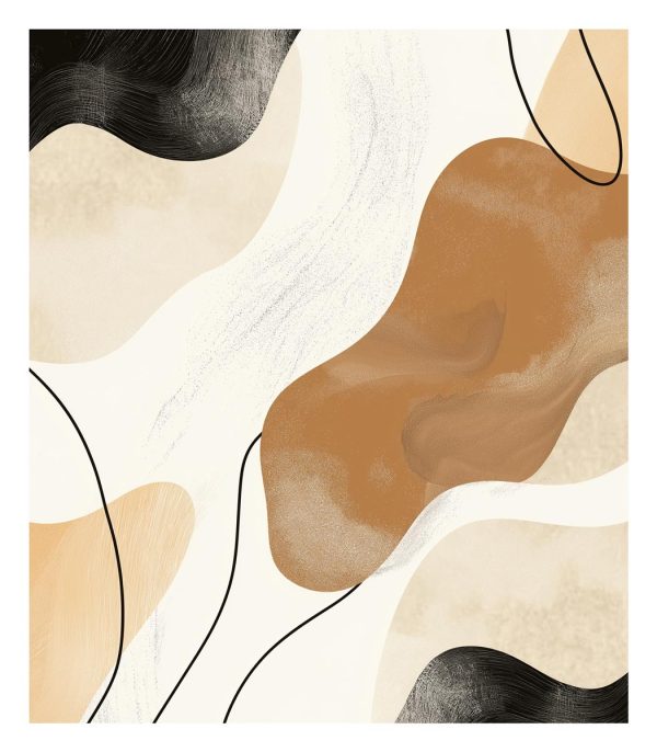 Tablou minimalist modern Silent Motion ArtWall print abstract