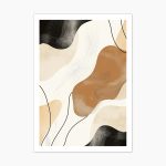 Tablou minimalist modern Silent Motion ArtWall print abstract