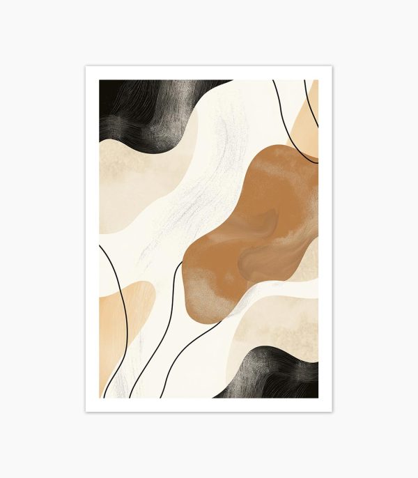 Tablou minimalist modern Silent Motion ArtWall print abstract