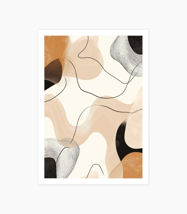 Tablou minimalist Soft Echo ArtWall print modern discret
