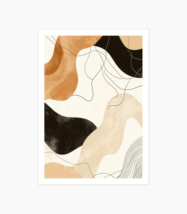 Tablou minimalist Dune Shadows ArtWall print abstract