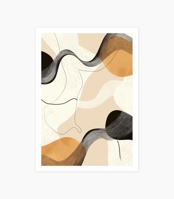 Tablou abstract modern Inner Rhythm ArtWall print premium
