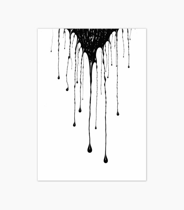 Tablou abstract Dark Matter ArtWall print texturat modern