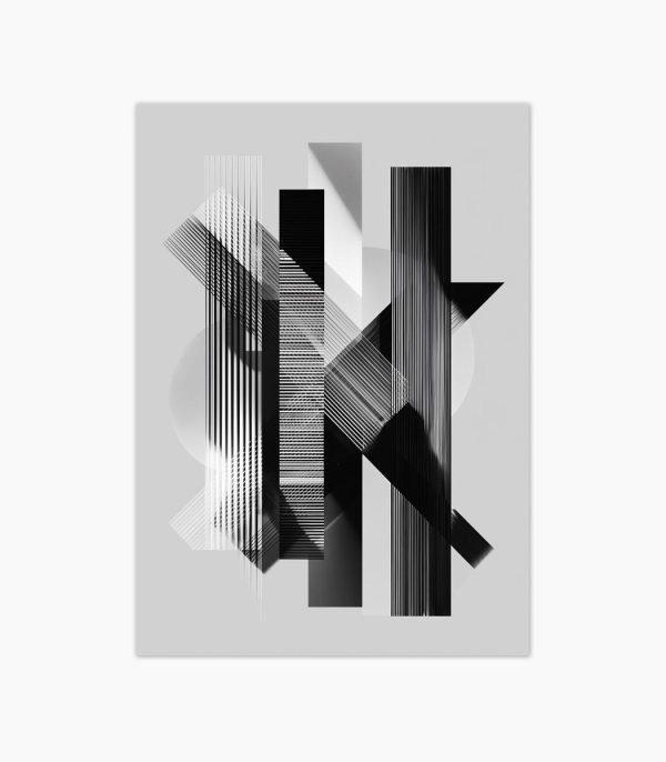 Tablou minimalist grafic Cross Pattern ArtWall print modern