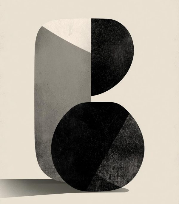 Tablou geometric minimalist Block Featured ArtWall