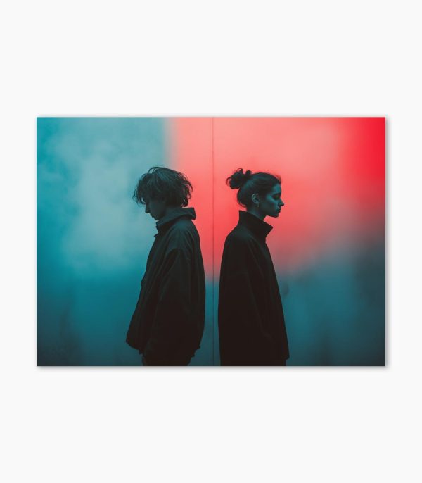 Tablou minimalist modern Soft Division ArtWall print geometric